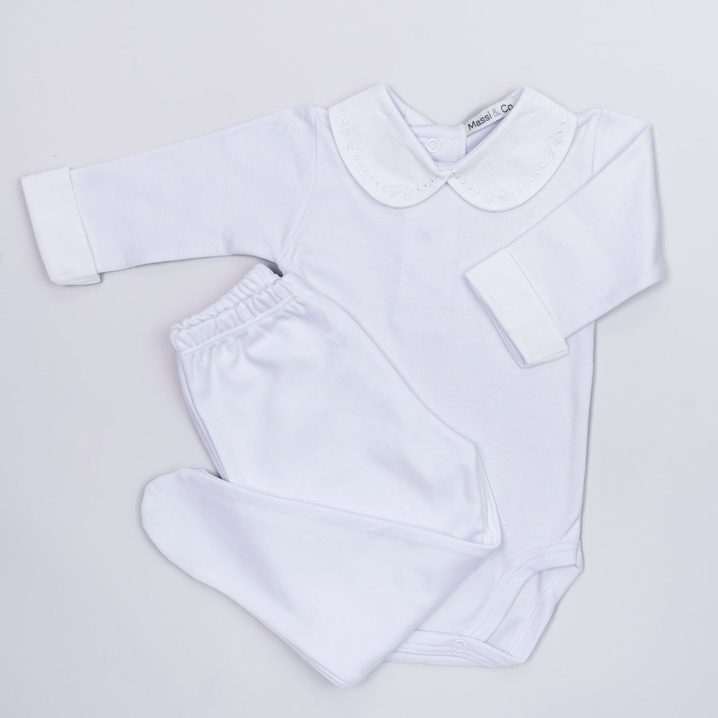 White on White Bodysuit Set