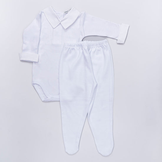 Linen Bodysuit Set