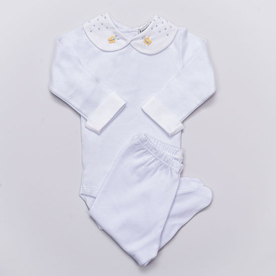 Yellow Butterfly Bodysuit Set